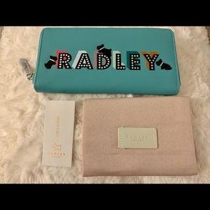 RADLEY LARGE ZIP AROUND MATINEE PURSE